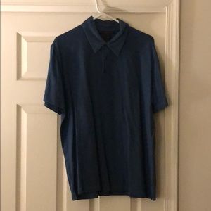 Express men’s blue polo shirt